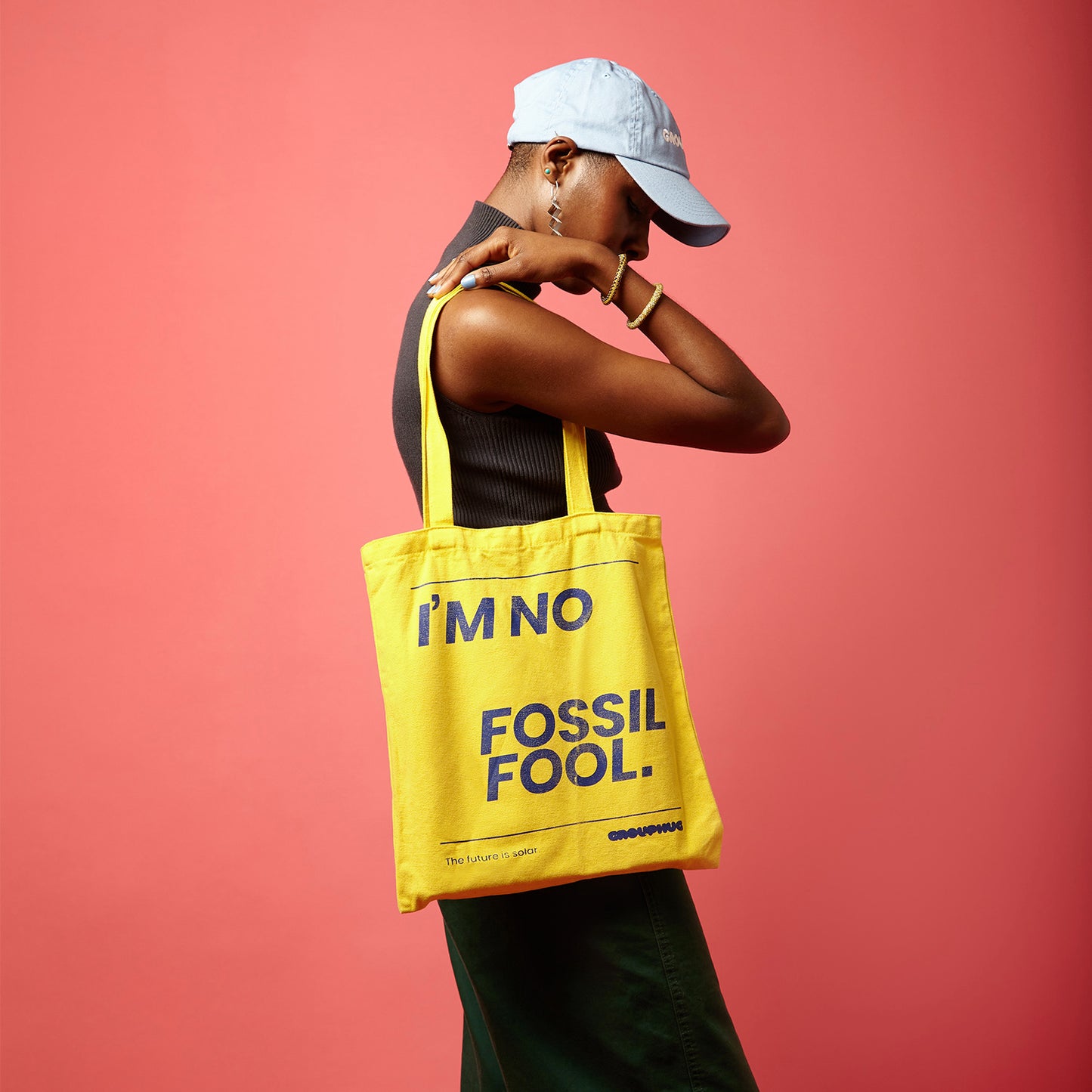 I'm No Fossil Fool Tote