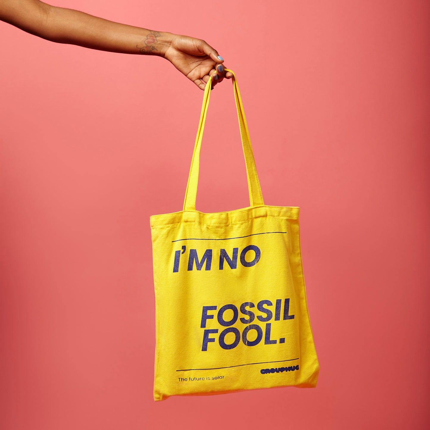 I'm No Fossil Fool Tote